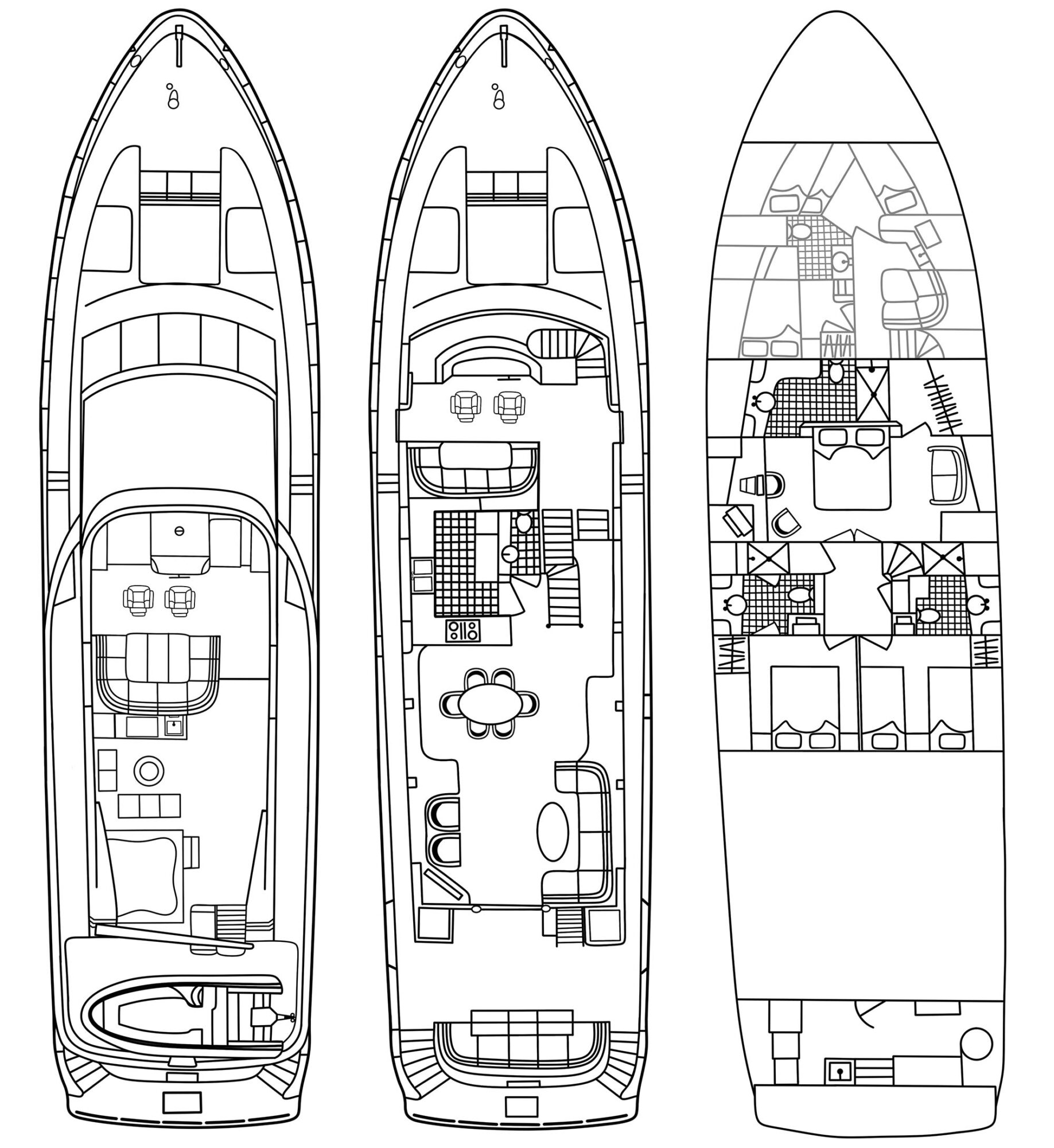 daunted boat diagram