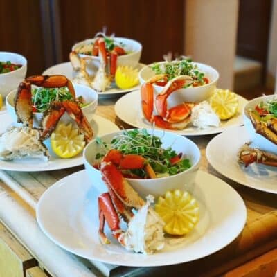 Dauntless fine dining crabs