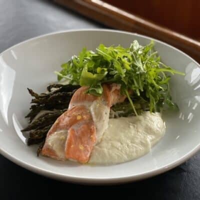 Dauntless fine dining salmon