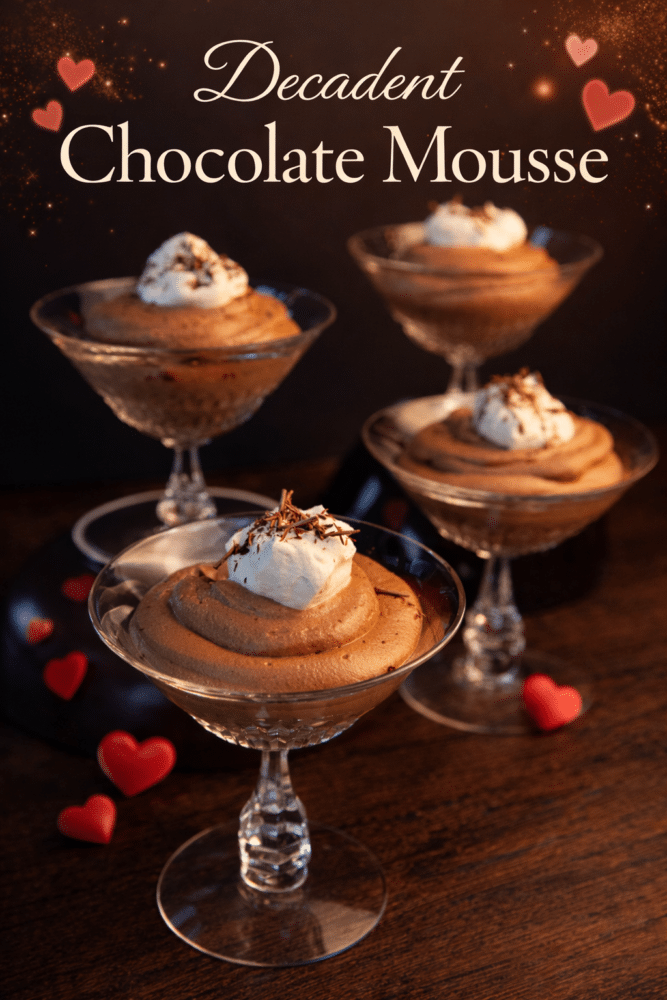 Chef Alisa's easy two-ingredient chocolate mousse — a guest favorite aboard M/Y Dauntless, Alaska Bound Charters.